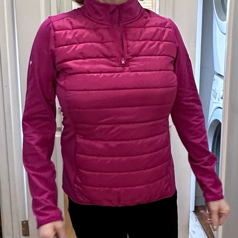 NWOT Hot Pink Puffer Jacket Size Medium - Bundle 2 for 20% off - Picture 2 of 7
